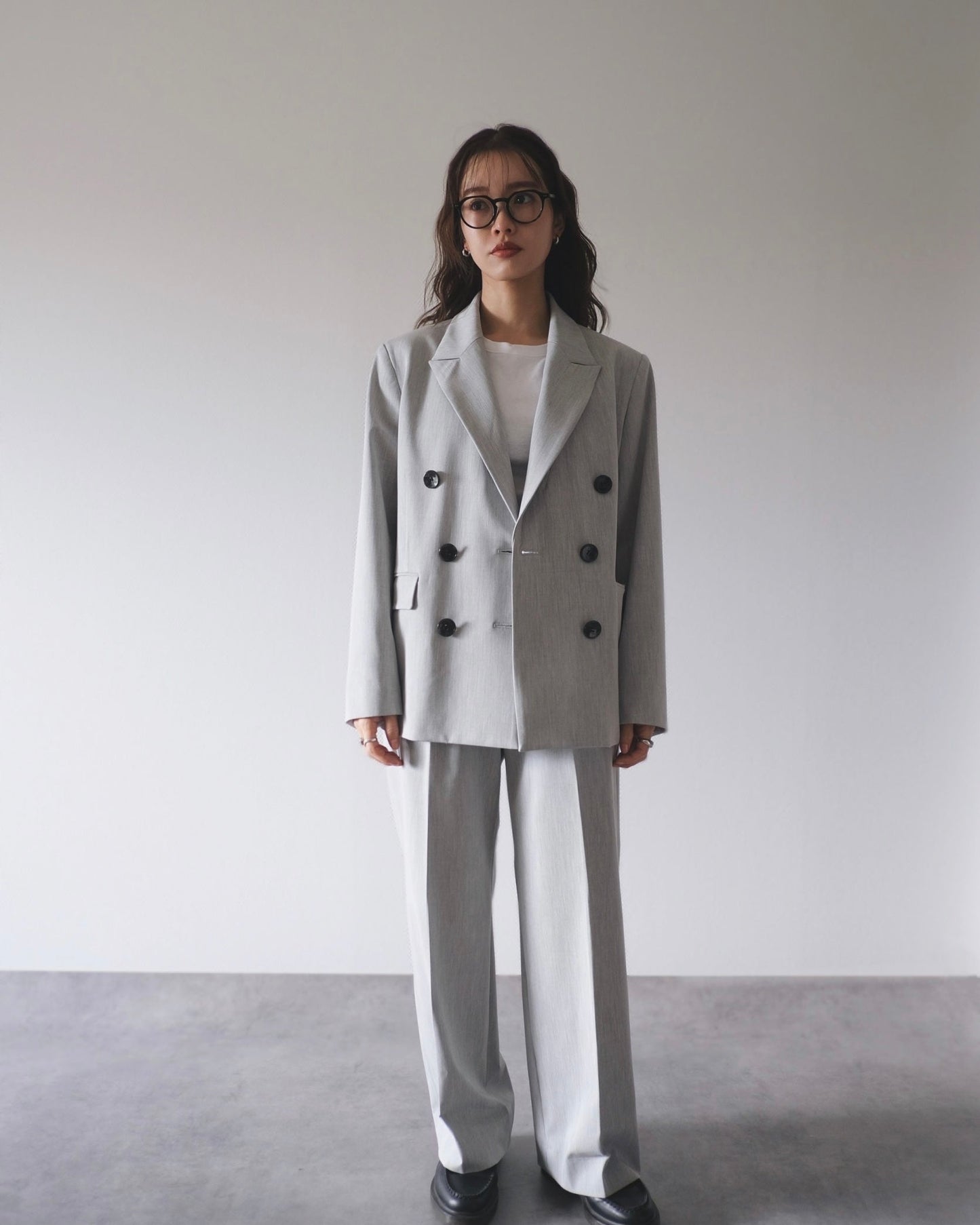 DRY GABA JACKET GRAY【SAMPLE】