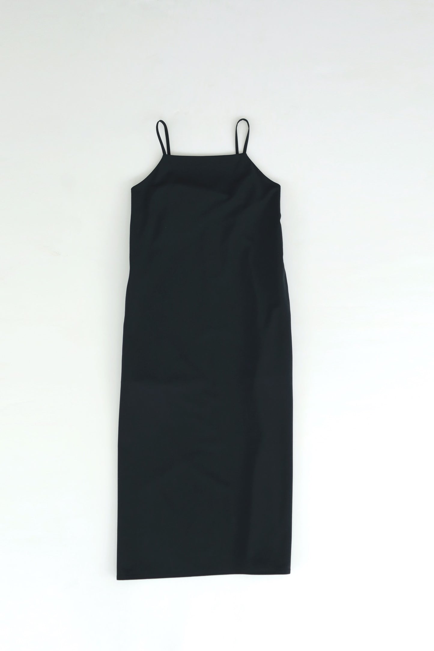 WASHABLE CAMISOLE DRESS BLACK