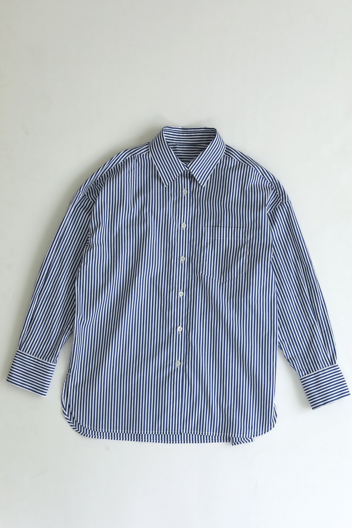 BLOUSE NAVY STRIPE