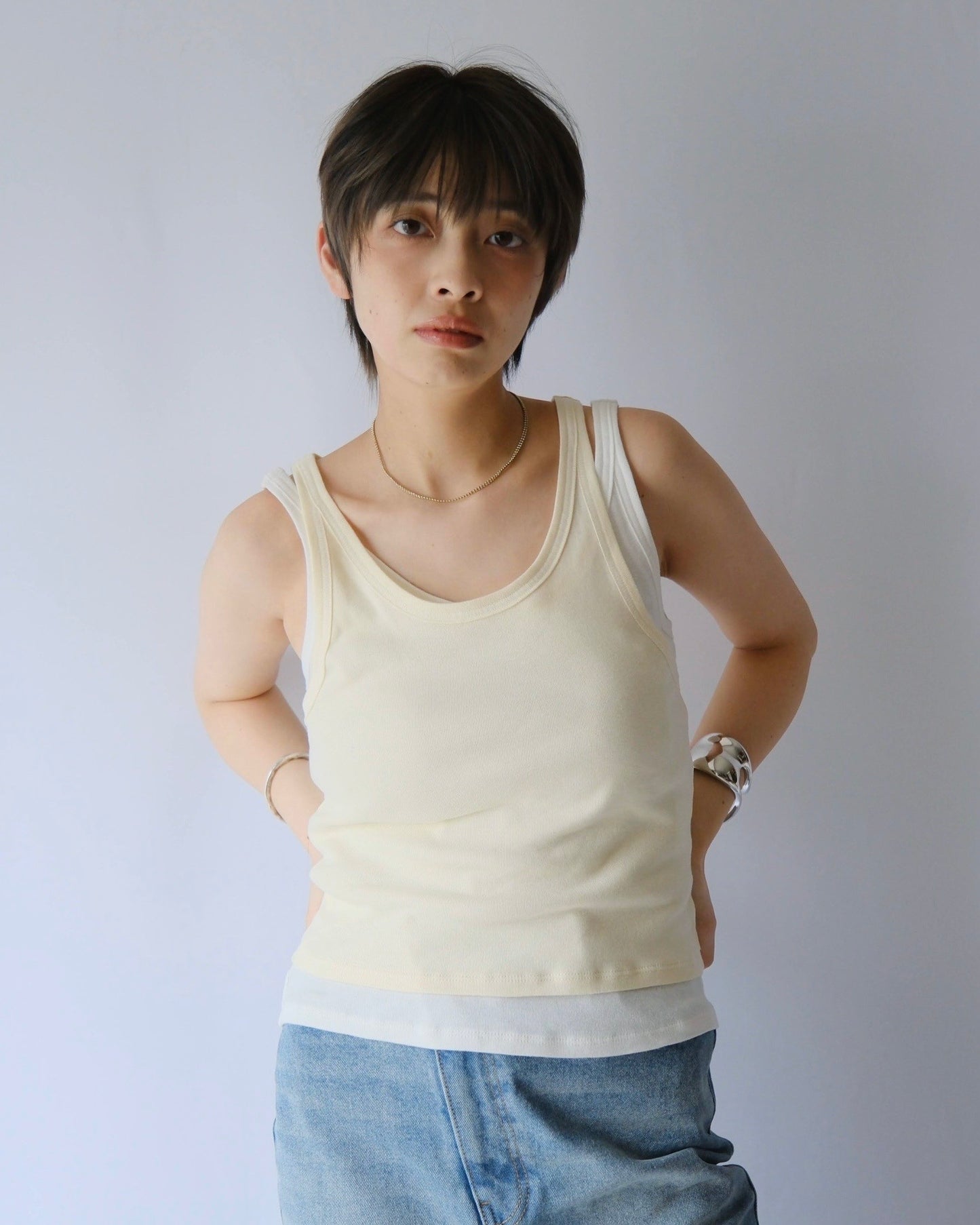 LAYERED TANKTOP 【SAMPLE】