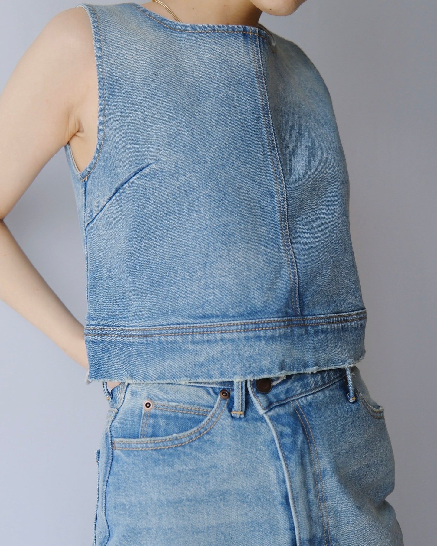 DENIM TOPS
